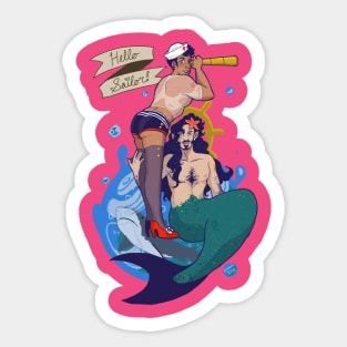 Hello Sailor! Sticker
